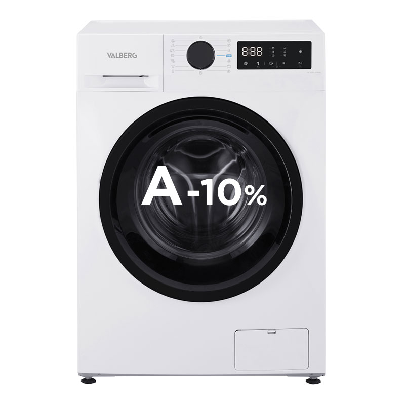 Lave-linge Hublot 10kg Valberg Wf 1014 A-10 W566c Bon état -  reconditionné disponible sur Electro Depot